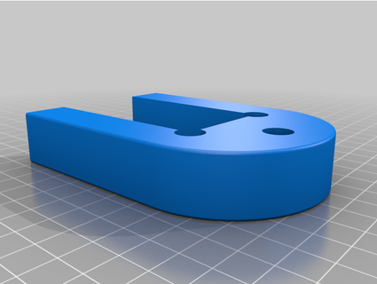 porta protezione flettere filamento benedelux 3d print model - Mito3D