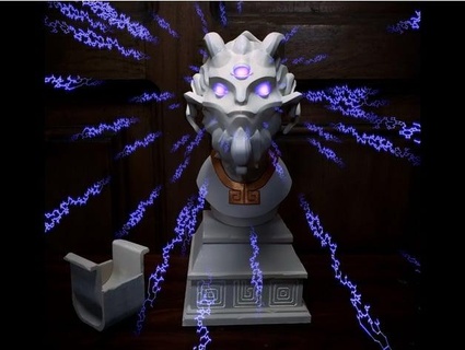 nomai estatua exterior silvestre brillante ojos walrit 3d print model - Mito3D