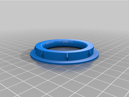presunçoso cartão filamento carretel anel ibmurai 3d print model - Mito3D