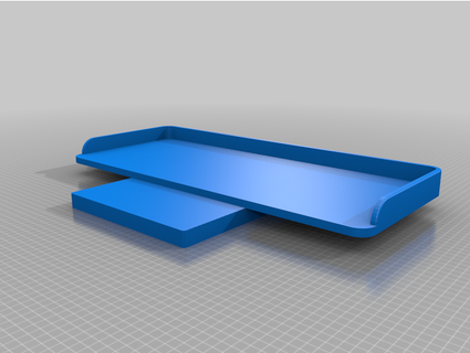 omnibot 2000 tray small beds v2 billsbots 3d print model - Mito3D