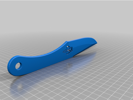 mitosauro lancio coltello posseduto 3d print model - Mito3D