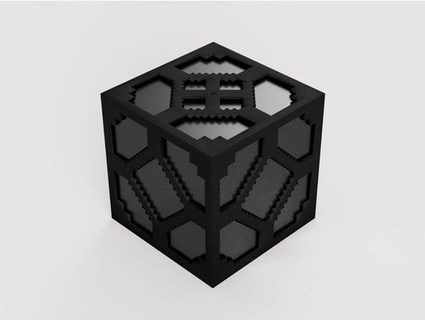 Minecraft Anhänger Lampe Leandroaltmann 3d print model - Mito3D