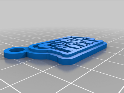 greta van fleet keychain chico3d 3d print model - Mito3D