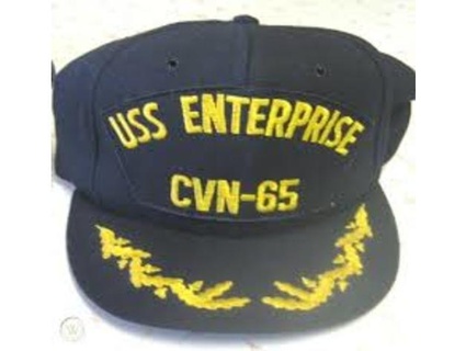 uss enterprise cvn-65 cap squidkidx85 3d print model - Mito3D