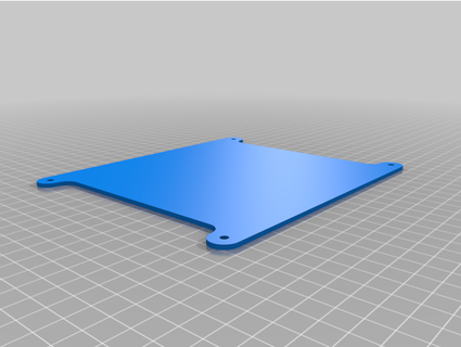 ratrig fan duct cover mastersudo 3d print model - Mito3D