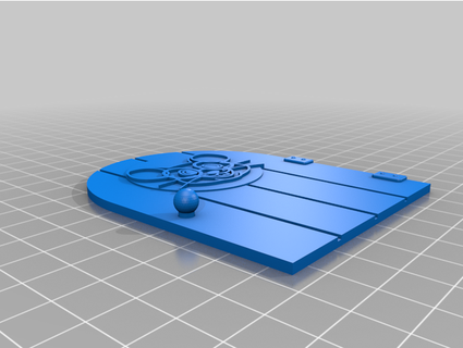 Puerta küçük fare rez tlimp3d 3d print model - Mito3D
