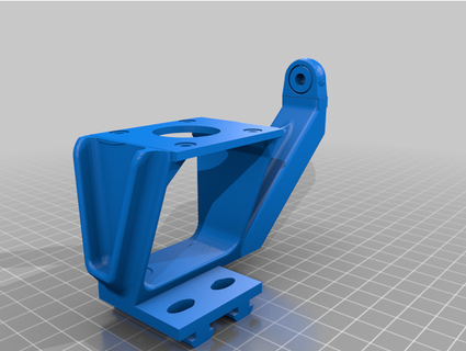filament guider fluxcore 3d print model - Mito3D