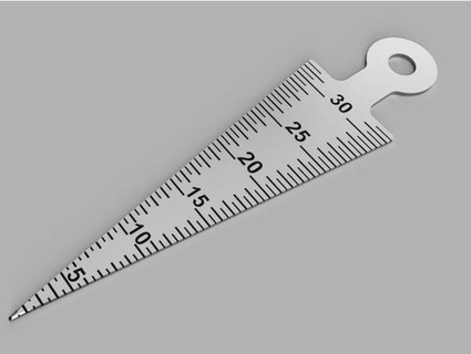 agujero diámetro calibre mm pulgada jhon condenar fabricante 3d print model - Mito3D
