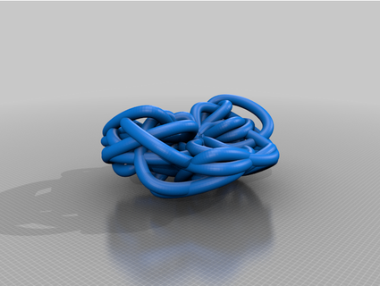 torus knot modified yoshi0204 3d print model - Mito3D