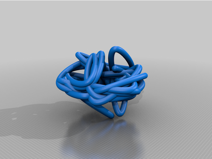 Torus Knoten geändert yoshi0204 3d print model - Mito3D