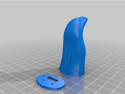 tongue flash drive case remix clara75 3d print model - Mito3D