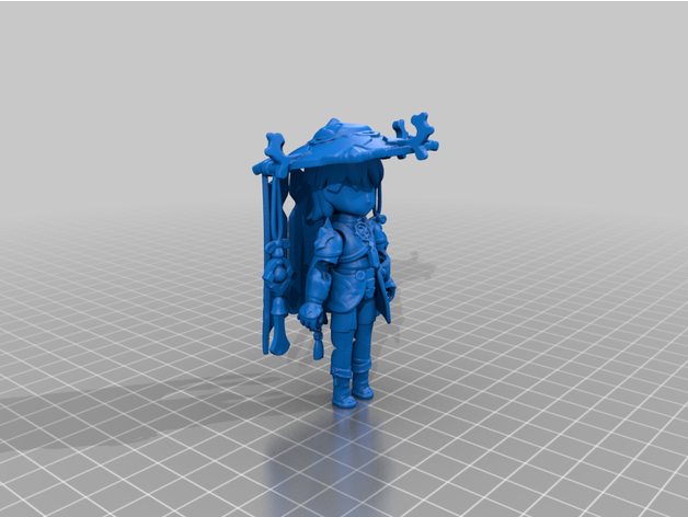 dta++ scaramouche poofybirddesign 3D print model - Mito3D