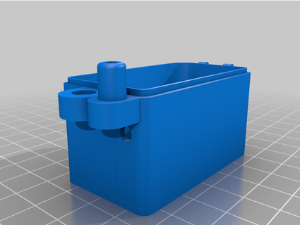 caja reseptör Kyosho Hobao vinil stil 3d print model - Mito3D