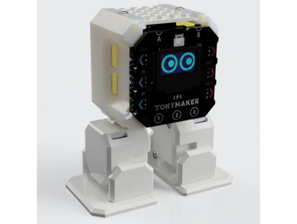 ottoky bípede robô cparrapa 3d print model - Mito3D
