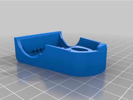 pram stroller cup holder clip pompeytel 3d print model - Mito3D