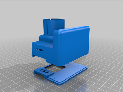pi camera case w adapter bozo78 3d print model - Mito3D