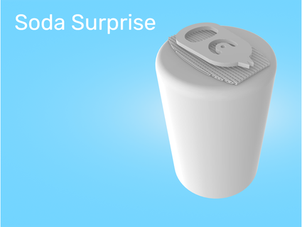 soda surprise calinolsen 3d print model - Mito3D