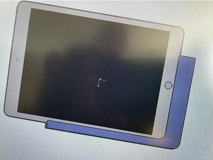 iPad halterung mk1 scorch1262 3d print model - Mito3D
