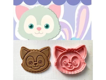duffy amigos helado gato Galleta cortador sello Gunawan 3d print model - Mito3D
