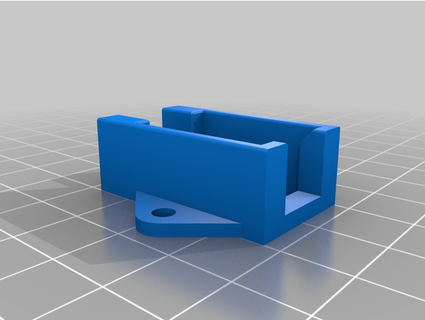 barrel holder screw mount eluksc 3d print model - Mito3D