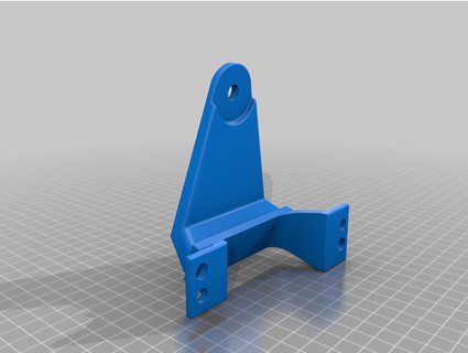 nissan leaf - phone holder bracket matroosoft 3d print model - Mito3D