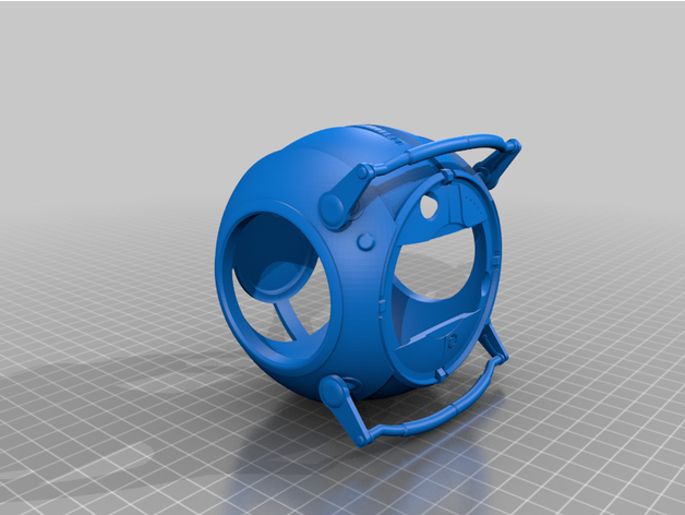 ev buğdayı ana bilgisayar mini Wheatley portal 2 tema örtmek kılıf vipergtr 3D print model - Mito3D