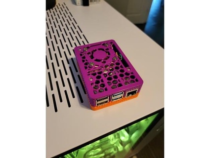 raspberry pi 4 ubuntu case jawn-smith 3d print model - Mito3D