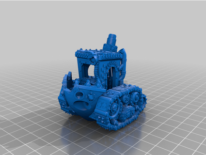 looted benchy goblin tank tersus 3d print model - Mito3D