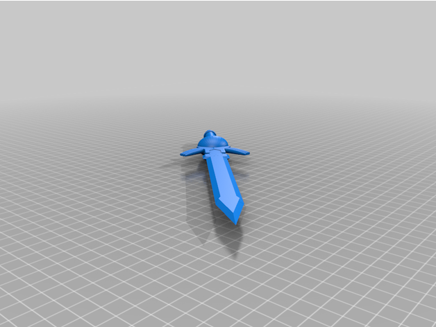 lien épée air Obliger 1 3D print model - Mito3D