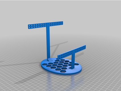 brinco exibição vertente jostensyon 3d print model - Mito3D