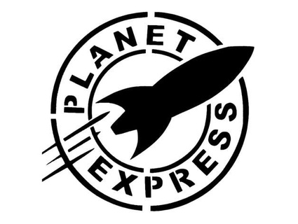 planète Express pochoir longquan 3d print model - Mito3D