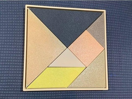 tangram board pieces makerwiz 3d print model - Mito3D