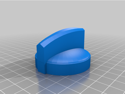 ge oven knob laughingdumb 3d print model - Mito3D