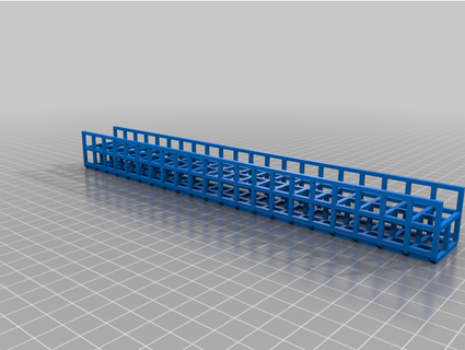 balance challenge beam mesh grids pklikesbrains 3d print model - Mito3D