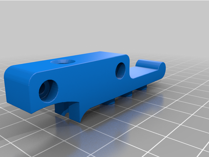 anycubic i3 mega custom extruder tighter gap gabasky 3d print model - Mito3D