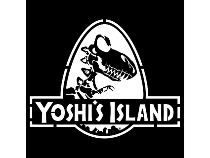 yoshi's island stencil longquang 3d print model - Mito3D