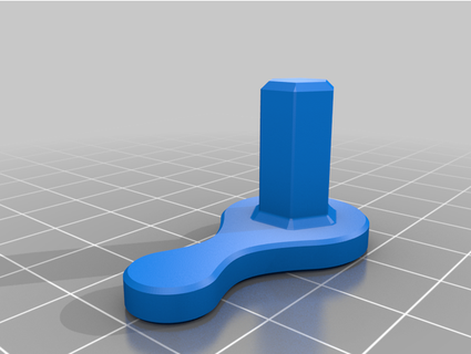 9mm allen key - ekwb fitting verbalinsurection 3d print model - Mito3D