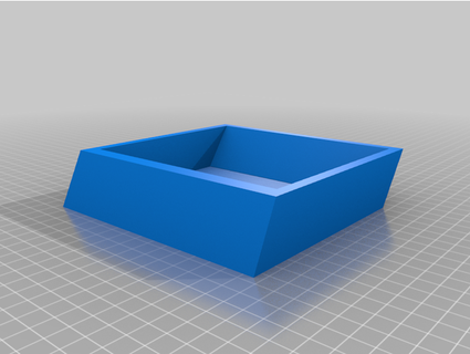 scatola pavimento vw id4 appiccicoso 3d print model - Mito3D