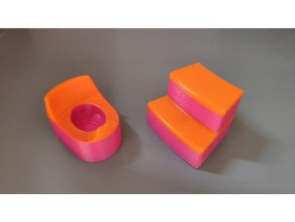 mini potty children's stool mewalela 3d print model - Mito3D