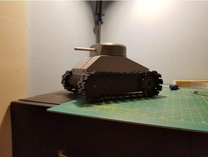 Sherman tank modüler arduino elephant333 3d print model - Mito3D