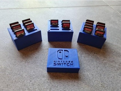 nintendo switch cartridges box clelia h 3d print model - Mito3D