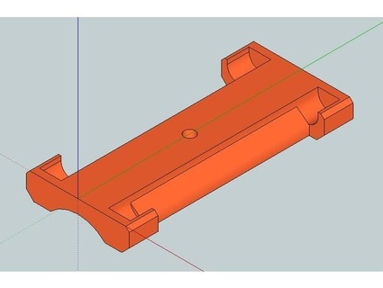 filamento carrete soporte add on 67bope 3d print model - Mito3D