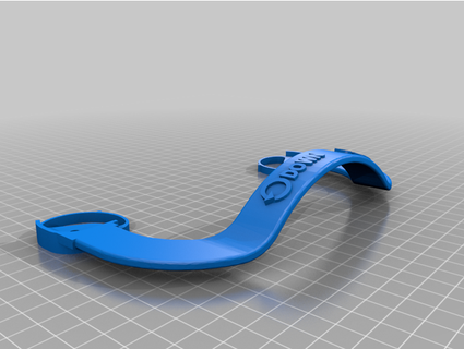 leveling knob handle snafugg 3d print model - Mito3D