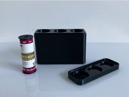 120mm film holder cover rev 2 eccs19 3d print model - Mito3D