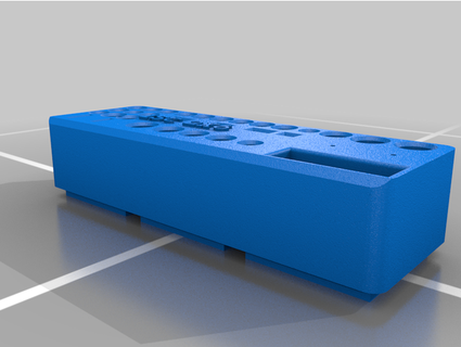 isc 2x6 leather tools organizer crazysmithcustomcutlery 3d print model - Mito3D