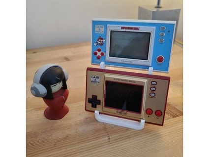 nintendo game watch stand ipsofatso  3d print model - Mito3D