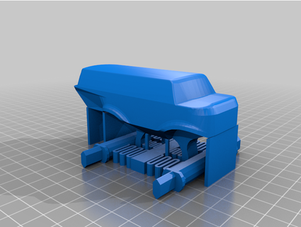 mini monstre camion volvo v70 remix appliquer 3d print model - Mito3D