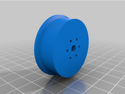 losi mini 20 bead lock wheel h2oandy 3d print model - Mito3D