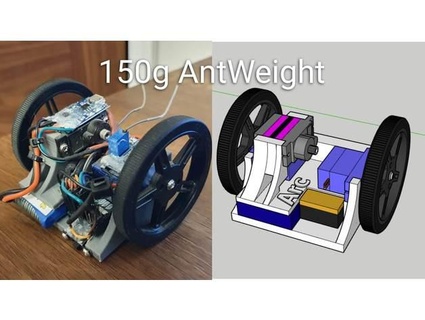 150g antweight combat robot - arc hassanshahzad108277 3d print model - Mito3D