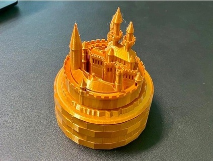 castle box devmiser 3d print model - Mito3D
